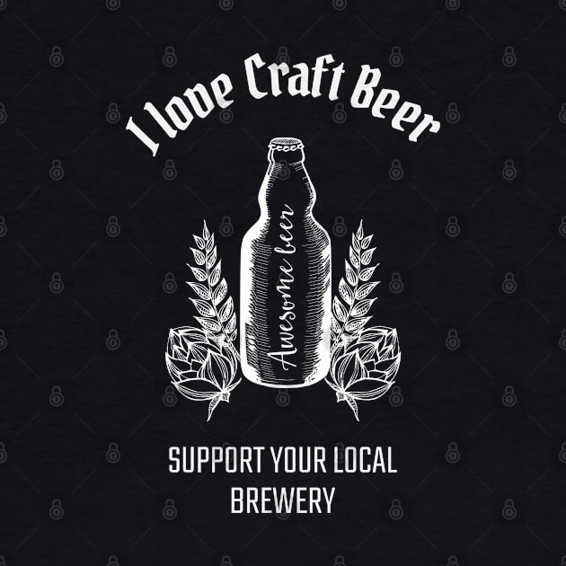 Support Your Local Brewery by BeerShirtly01